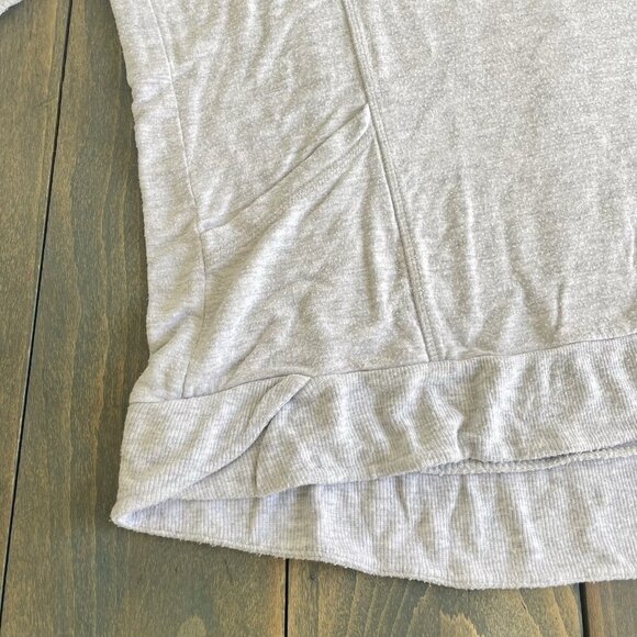 Yogalicious Grey Athletic Sweatshirt Mock Neck Collar Women’s Size Large (Q8) - Picture 2 of 9